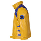 Logan Wolverine Veste Jaune et Bleue Cosplay Costume