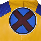 Logan Wolverine Veste Jaune et Bleue Cosplay Costume