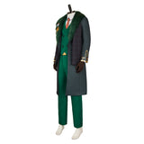 Loki Président Tenue Verte Cosplay Costume