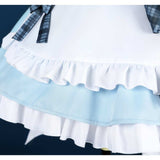 LoveLive TCG Muse μ's Robe Blanche et Bleue Cosplay Costume