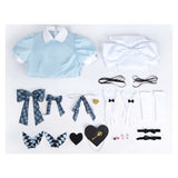 LoveLive TCG Muse μ's Robe Blanche et Bleue Cosplay Costume