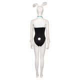 Luna Snow Bunny Girl Tenue Noire Cosplay Costume