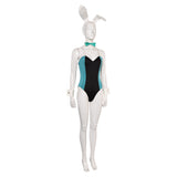 Luna Snow Bunny Girl Tenue Noire Cosplay Costume