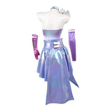 Luna Snow Disco Revolution Peau Tenue Violette Cosplay Costume