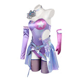 Luna Snow Disco Revolution Peau Tenue Violette Cosplay Costume