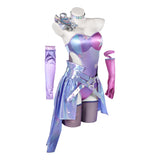 Luna Snow Disco Revolution Peau Tenue Violette Cosplay Costume