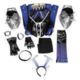 Magik Punkchild Tenue Bleue Cosplay Costume