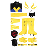 Magik Tenue Jaune et Bleue Cosplay Costume