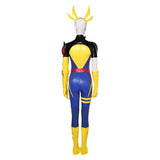 Magik Tenue Jaune et Bleue Cosplay Costume