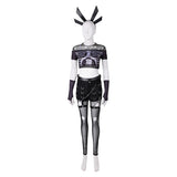 Magik Tenue Noire Punk Cosplay Costume