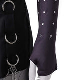 Magik Tenue Noire Punk Cosplay Costume