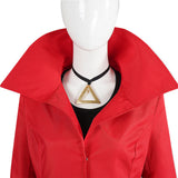 Mais Où Se Cache Carmen Sandiego? Carmen Tenue Rouge Cosplay Costume