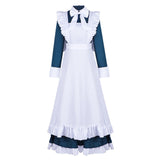 Mechanical Marie Marie Maid Robe Bleue et Blanche Cosplay Costume