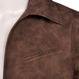 Mission: Impossible(2025) Ethan Hunt Veste Brune Cosplay Costume