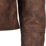 Mission: Impossible(2025) Ethan Hunt Veste Brune Cosplay Costume