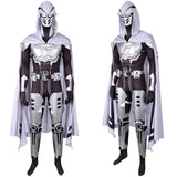 Moon Knight Tenue Blanche et Noire Cosplay Costume