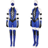 Mortal Kombat 2(2025) Kitana Tenue Bleue Cosplay Costume