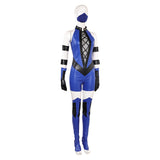 Mortal Kombat 2(2025) Kitana Tenue Bleue Cosplay Costume