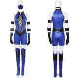 Mortal Kombat 2(2025) Kitana Tenue Bleue Cosplay Costume