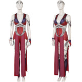 Mortal Kombat Nitara Tenue Rouge Cosplay Costume