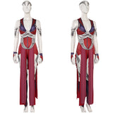 Mortal Kombat Nitara Tenue Rouge Cosplay Costume