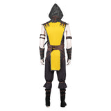 Mortal Kombat Scorpion Tenue Jaune Cosplay Costume