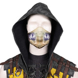 Mortal Kombat Scorpion Tenue Jaune Cosplay Costume