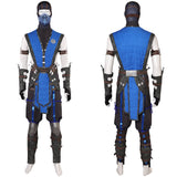 Mortal Kombat Sud-Zero Tenue Bleue Cosplay Costume