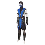 Mortal Kombat Sud-Zero Tenue Bleue Cosplay Costume