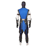 Mortal Kombat Sud-Zero Tenue Bleue Cosplay Costume