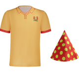 Mouthwashing Swansea T-shirt Jaune+Chapeau Cosplay Costume