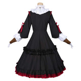 Needy Girl Overdose(2026) Michica Gokubara Robe Noire et Rouge Cosplay Costume