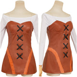 New Panty & Stocking with Garterbelt(2025) Panty Tenue Marrone Cosplay Costume