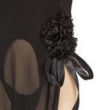 NieR: Automata x NIKKE 2B Maillet de Bain Noir Cosplay Costume