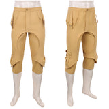One Piece Live Action 2(2026) Monkey D. Luffy Pantalon Marron Cosplay Costume