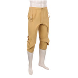One Piece Live Action 2(2026) Monkey D. Luffy Pantalon Marron Cosplay Costume