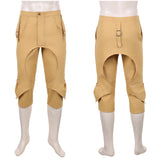 One Piece Live Action 2(2026) Monkey D. Luffy Pantalon Marron Cosplay Costume