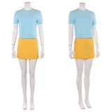 One Piece Live Action 2(2026) Nami Tenue Bleue et Jaune Cosplay Costume