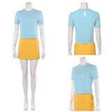 One Piece Live Action 2(2026) Nami Tenue Bleue et Jaune Cosplay Costume