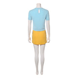One Piece Live Action 2(2026) Nami Tenue Bleue et Jaune Cosplay Costume