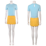 One Piece Live Action 2(2026) Nami Tenue Bleue et Jaune Cosplay Costume