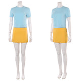 One Piece Live Action 2(2026) Nami Tenue Bleue et Jaune Cosplay Costume