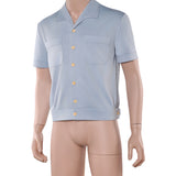 One Piece Live Action 2(2026) Sanji Chemise Bleue Cosplay Costume