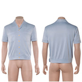 One Piece Live Action 2(2026) Sanji Chemise Bleue Cosplay Costume