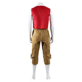 One Piece Luffy Tenue Rouge Cosplay Costume
