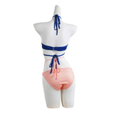 One Piece Nico Robin Maillot de Bain Bikini+Couvre-up Cosplay Costume