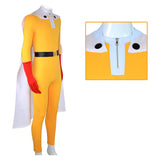 One Punch Man 3(2025) Saitama Combinaison Jaune Cosplay Costume