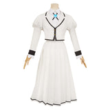 Rock Is a Lady's Modesty(2025) Suzunomiya Lilisa/Otoha Kurogane Uniforme Blanc Cosplay Costume