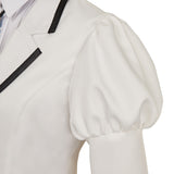 Rock Is a Lady's Modesty(2025) Suzunomiya Lilisa/Otoha Kurogane Uniforme Blanc Cosplay Costume