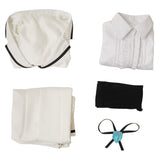 Rock Is a Lady's Modesty(2025) Suzunomiya Lilisa/Otoha Kurogane Uniforme Blanc Cosplay Costume